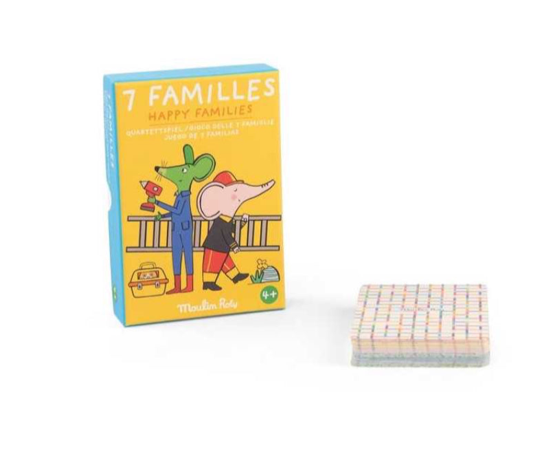 Jeu de cartes - 7 Familles - Moulin Roty
