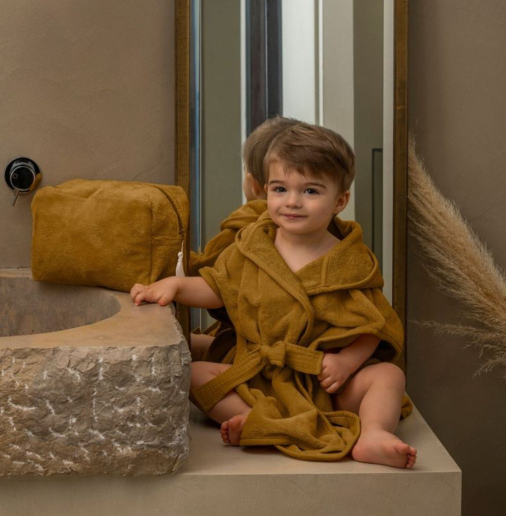 Trousse de toilette bambou - Noisette - BB&CO