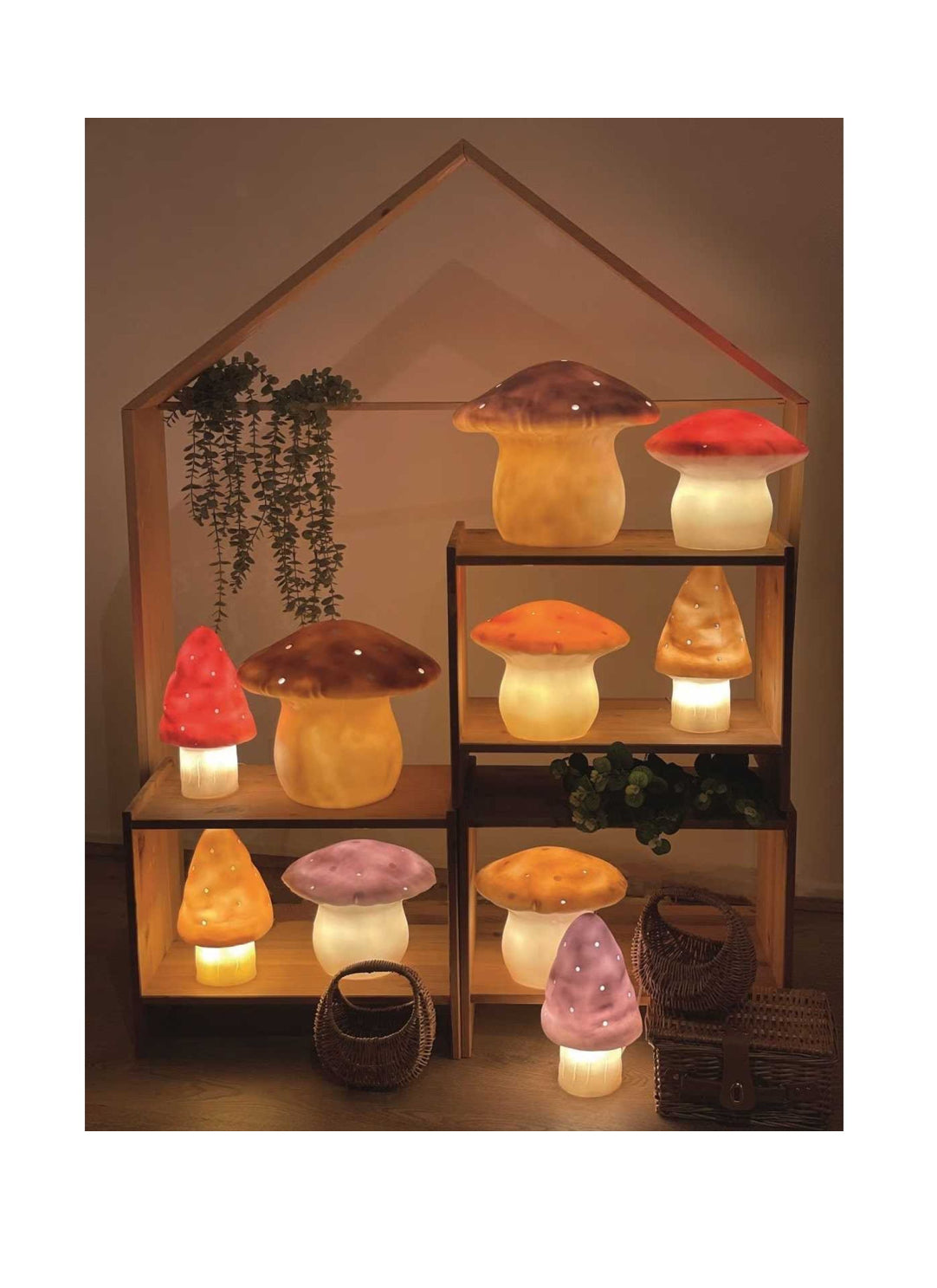 Petite lampe champignon - Mokka - Egmont Toys