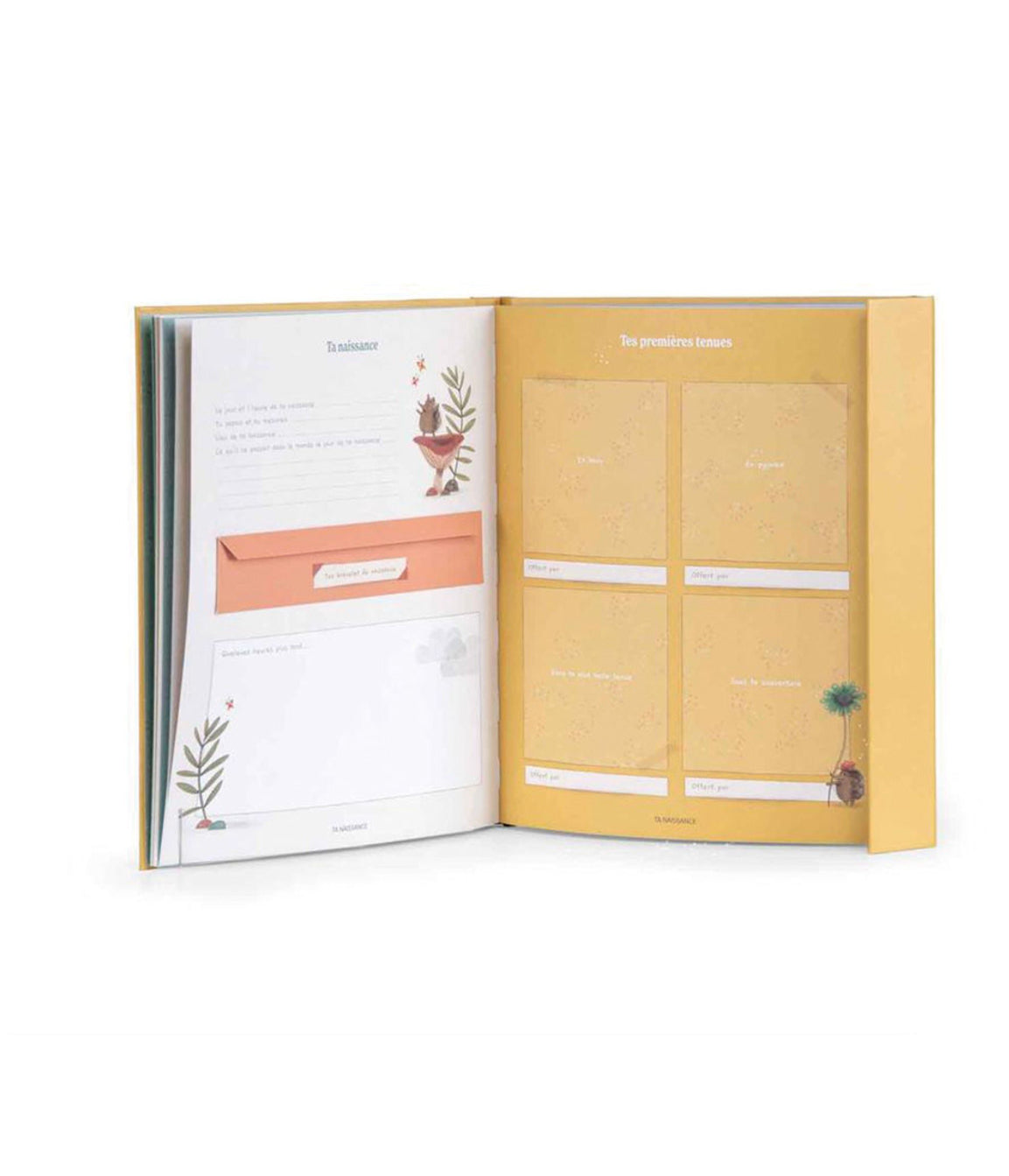 Livre de naissance  - Les Trois Petits Lapins -  Moulin Roty