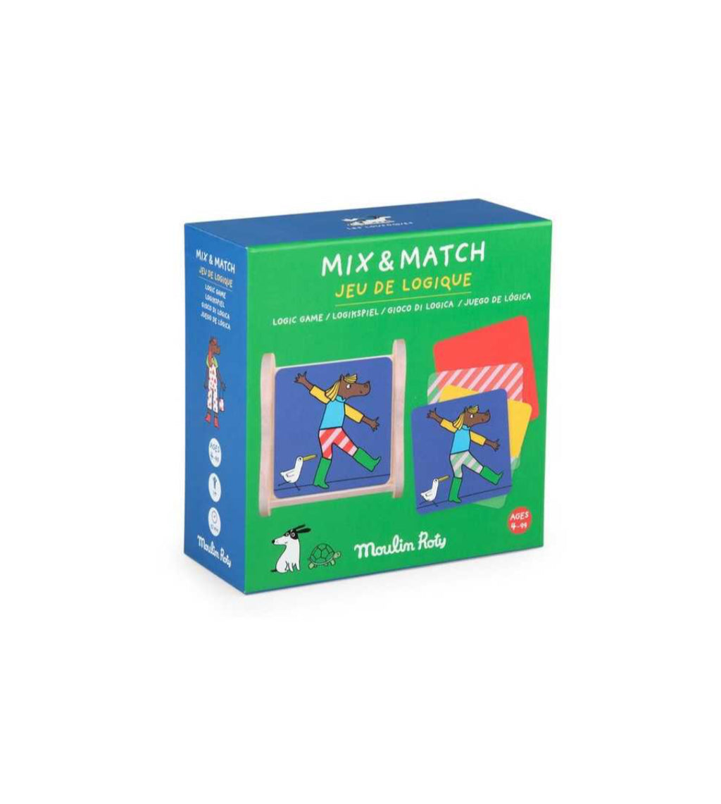 Jeu de société - Mix & Match des Loufoques - Moulin Roty