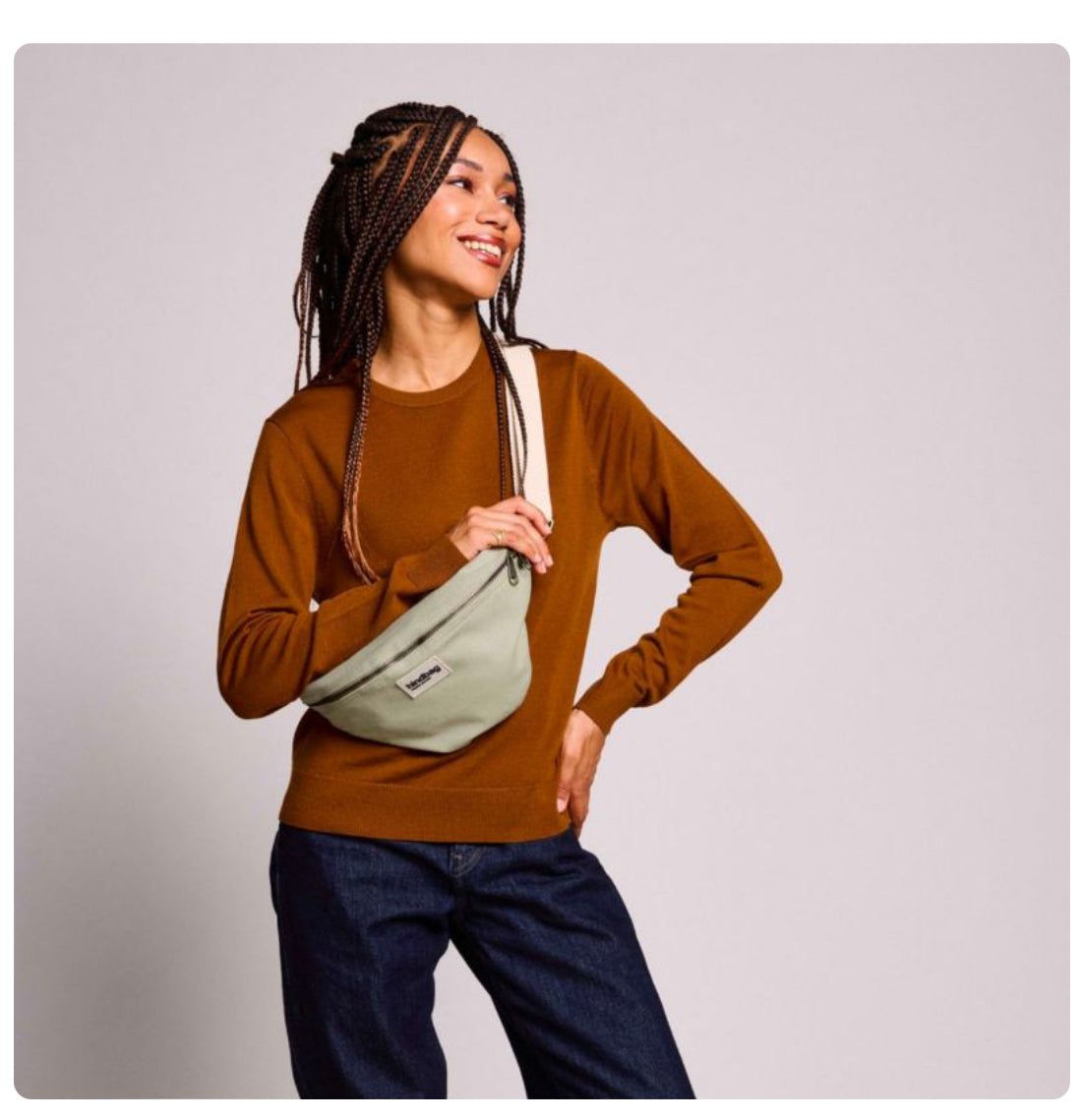 Sac banane Olivia - Argile -  Hindbag