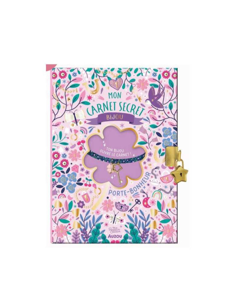 Mon carnet secret - Bijoux Porte-Bonheur - Auzou