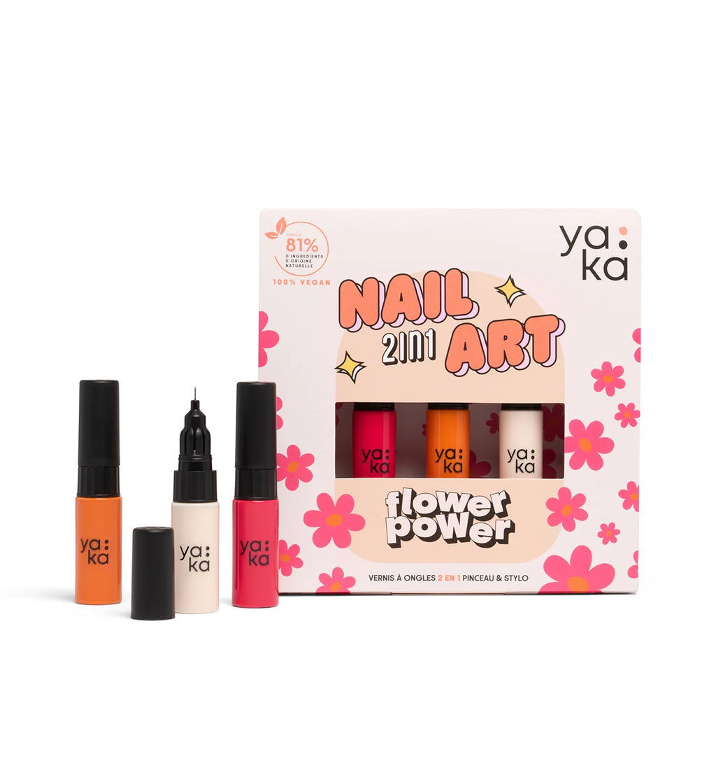 Kit Nail Art - Flower Power - Yaka Paris