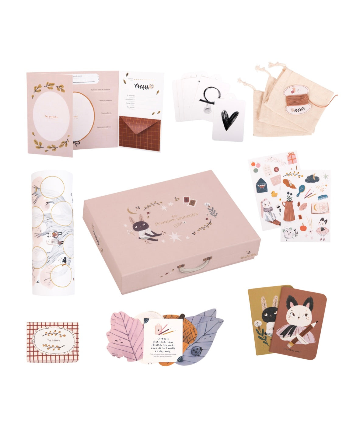 Coffret naissance premiers souvenirs - Après la Pluie -  Moulin Roty