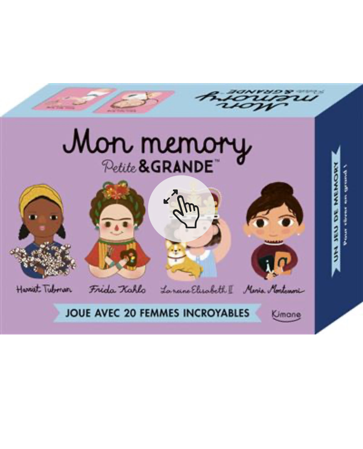 Jeu de société Mémory - Petite & Grande - Kimane