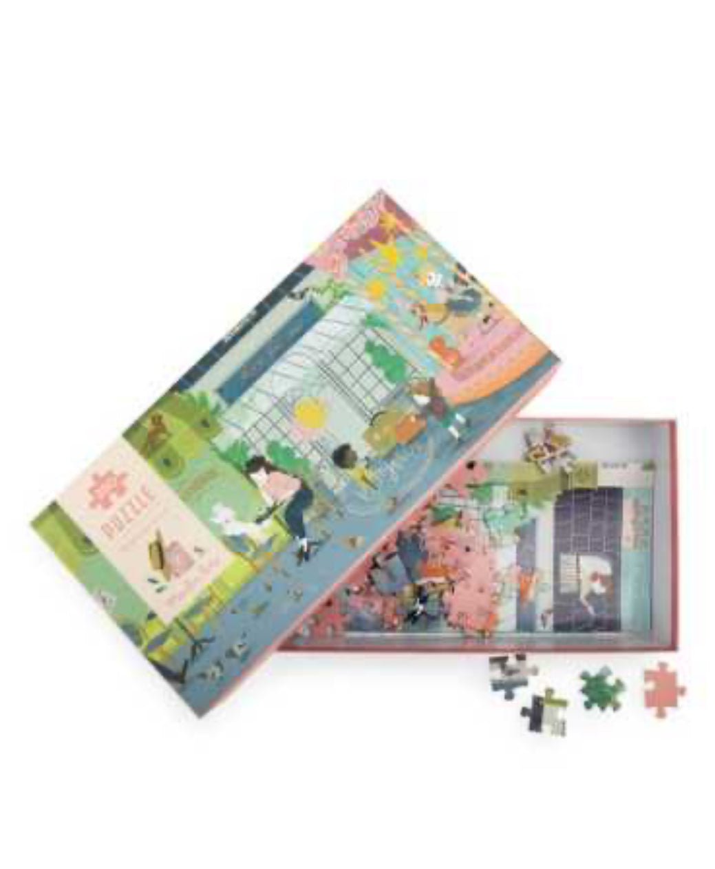 Puzzle 350 pièces 10 rue des Lilas - Les Parisiennes -  Moulin Roty