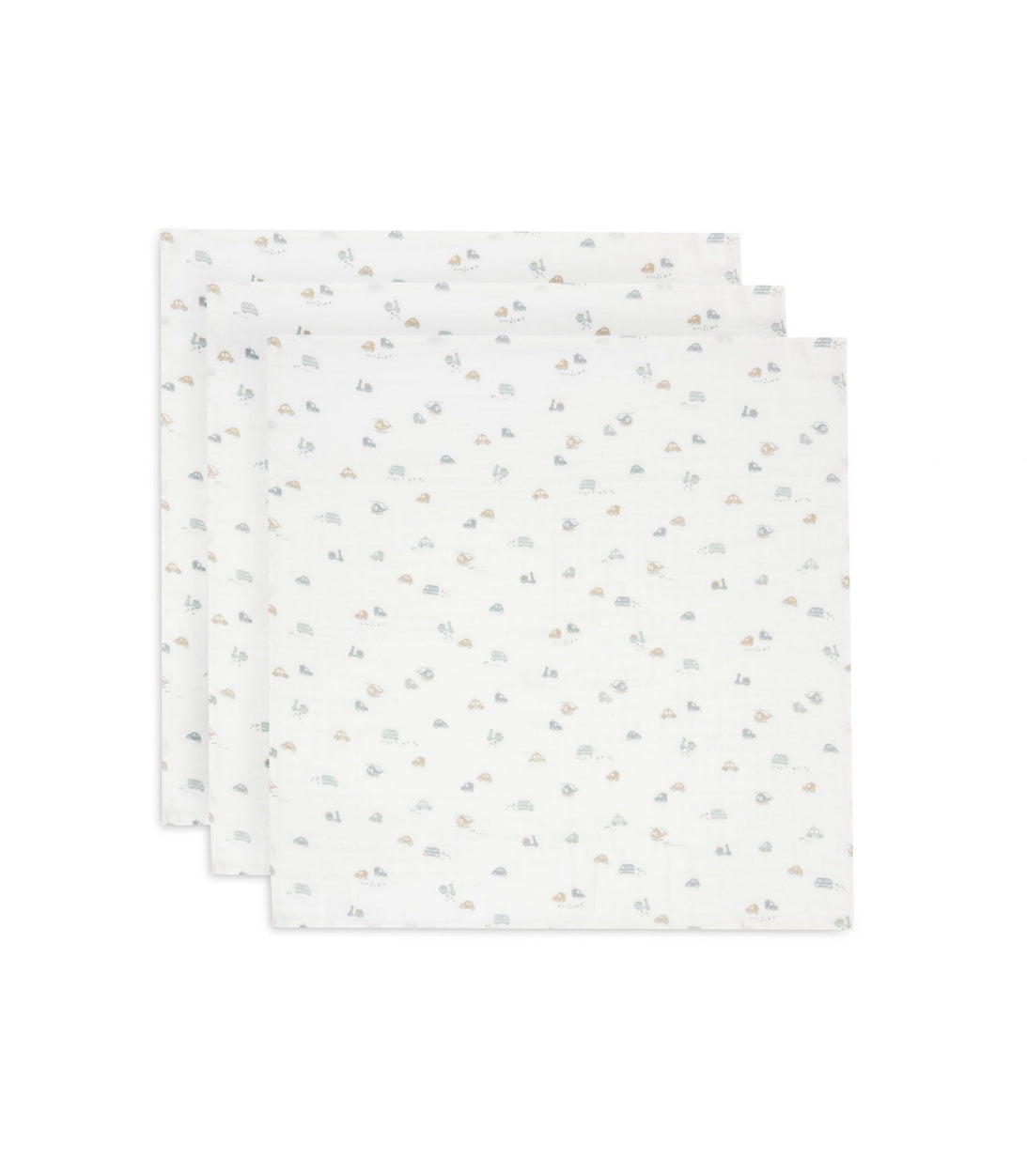 Lot de 3 langes 70x70 cm - On the Go - Jollein
