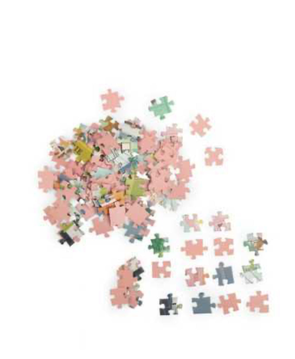 Puzzle 350 pièces 10 rue des Lilas - Les Parisiennes -  Moulin Roty