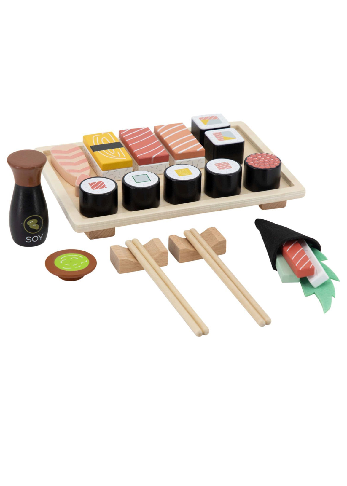 Set de sushis en bois - Tryco