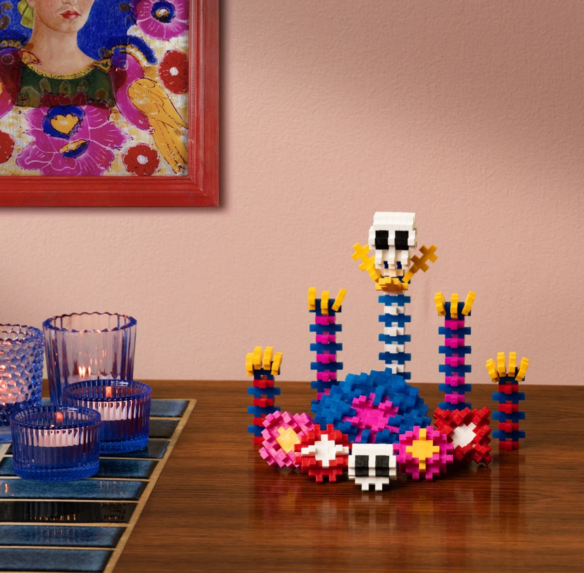 Jeu de construction tube 350 pièces Inspired - Frida Kahlo - Plus Plus