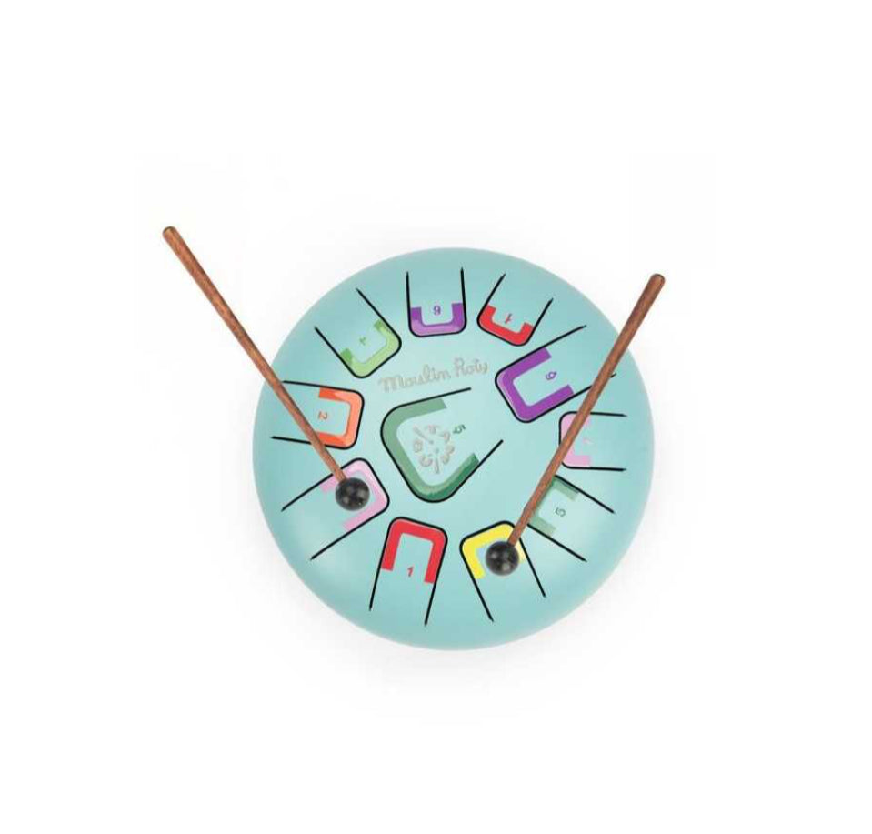 Grand tambour à languettes - Puce & Pilou - Moulin Roty