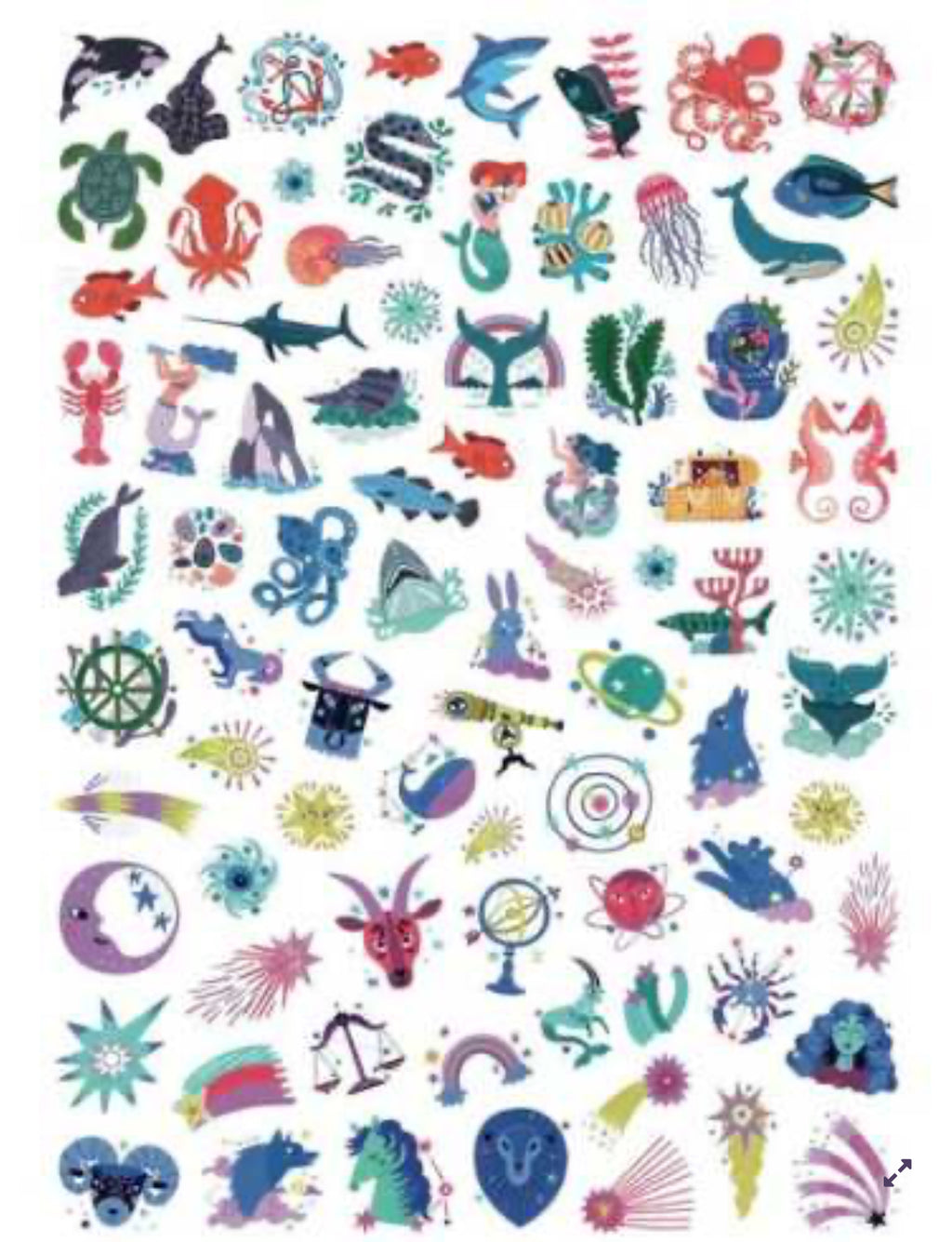 Mes P'tits tattoos - 400 tattoos - Auzou
