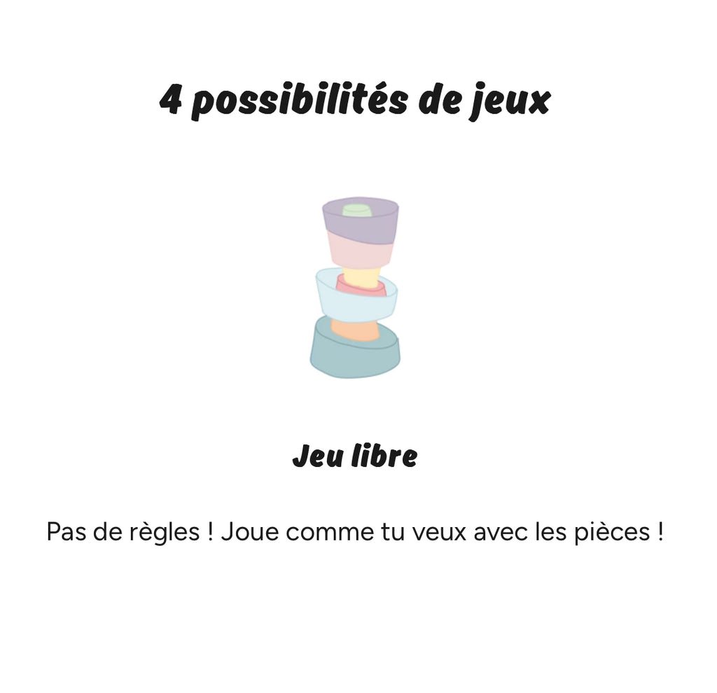 Jouet à empiler - Stak - OPPI