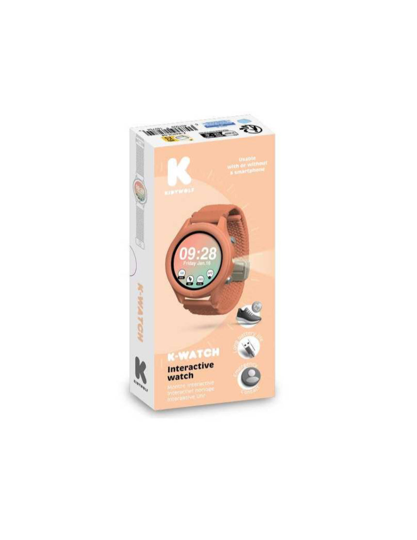 K-Watch Montre connectée  - Corail - Kidywolf