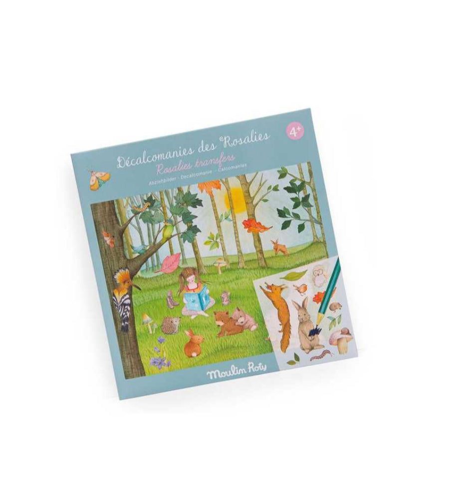 Décalcomanie - Les Rosalies -  Moulin Roty
