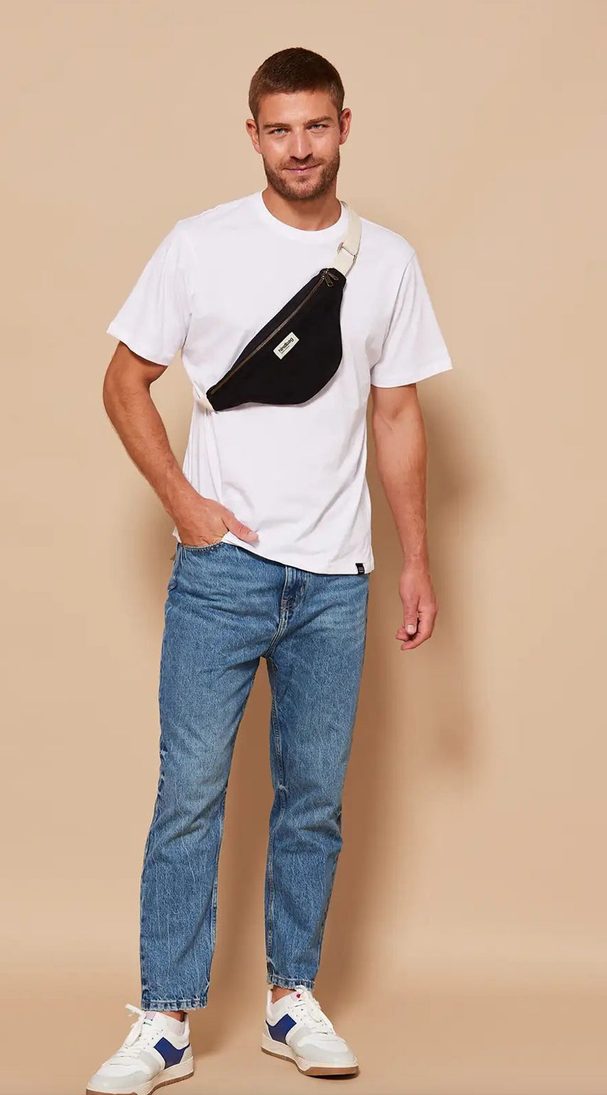 Sac banane Olivia - Noir -  Hindbag