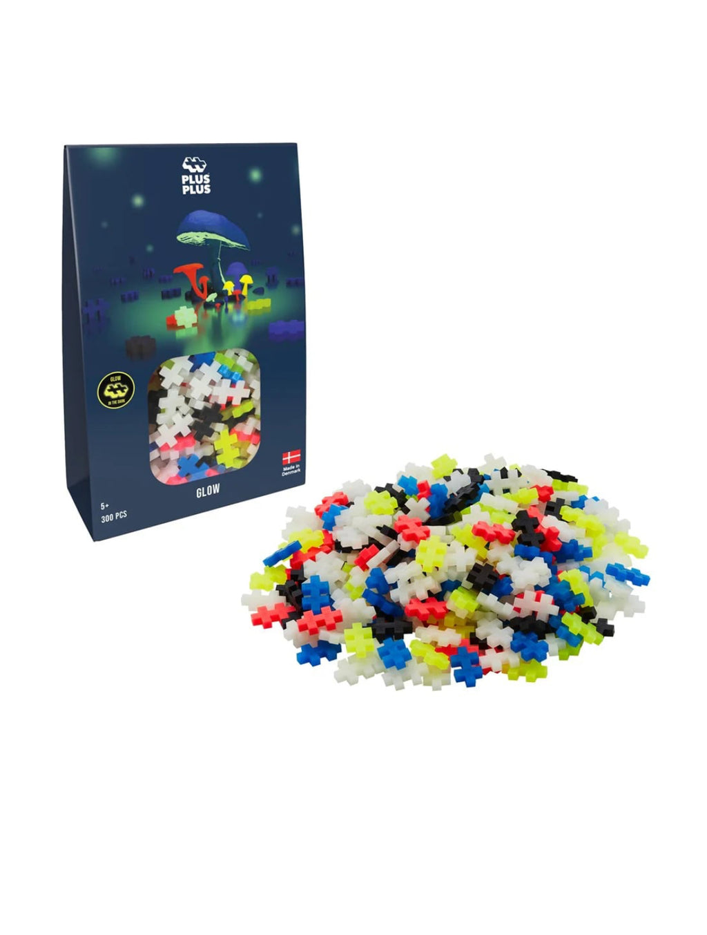 Jeu de construction 300 pièces - Phosphorescent - Plus Plus