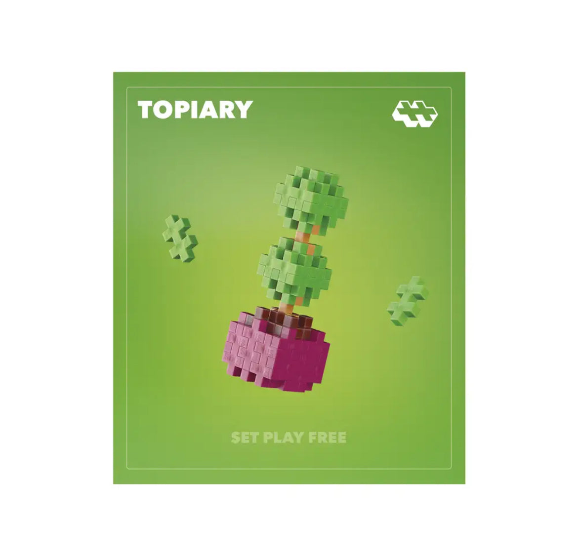Jeu de construction Pop Plantes - Buis - Plus Plus