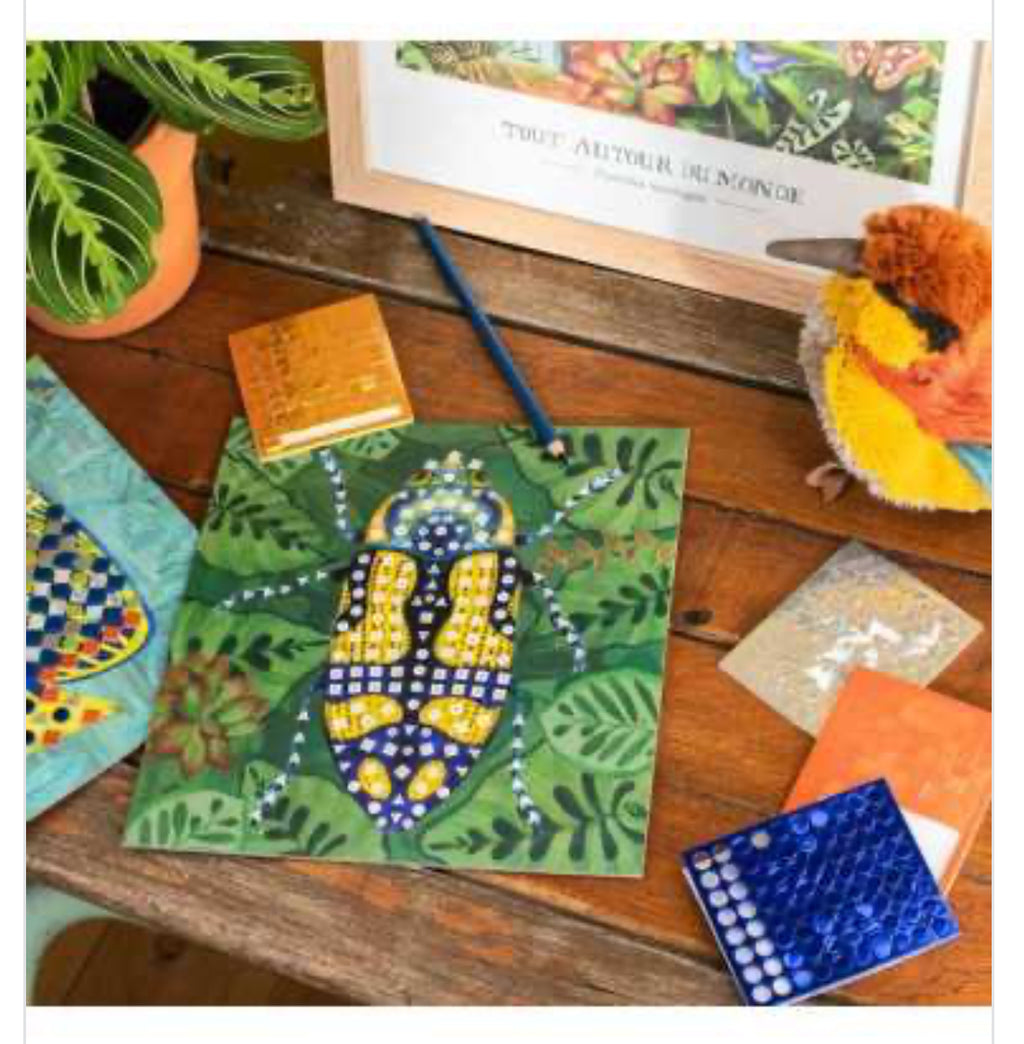 Cofffret mosaïques - Tout autour du Monde -  Moulin Roty