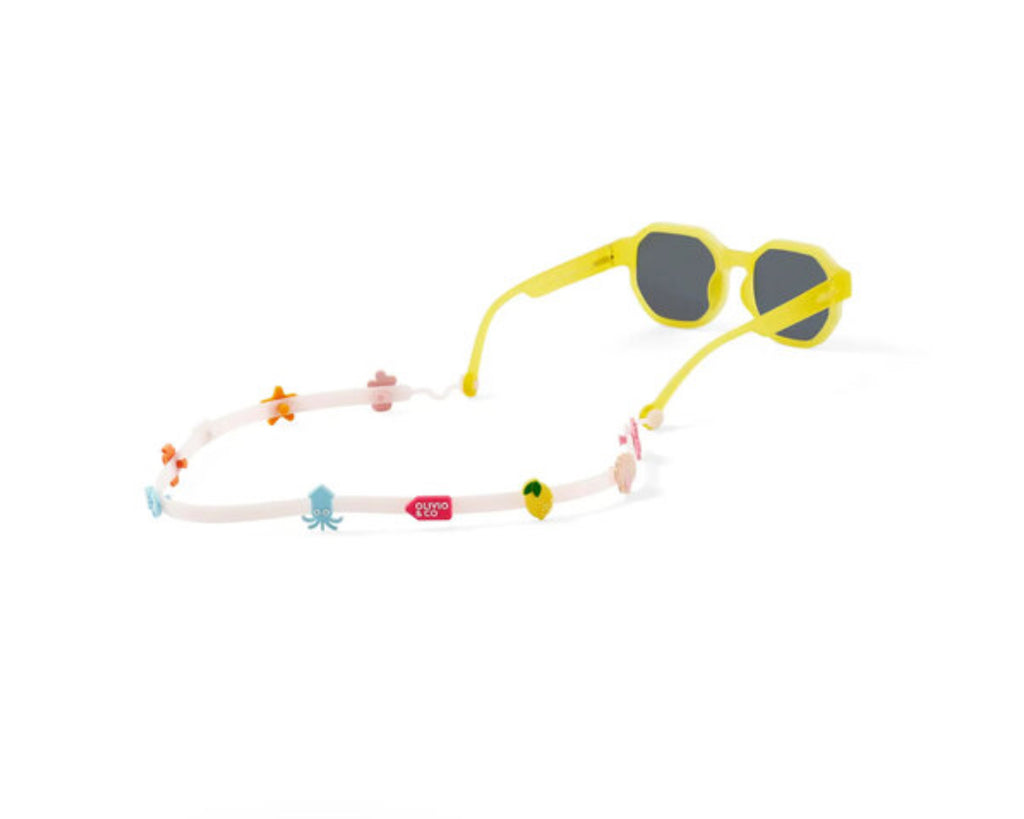 Sangles de lunettes et ses charms - Rose - Olivio & Co