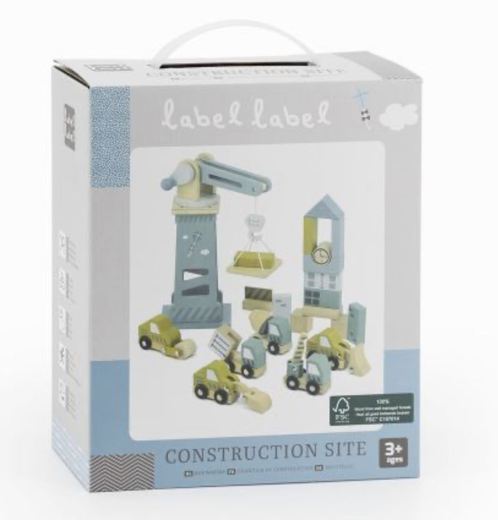 Chantier de construction en bois - Label Label