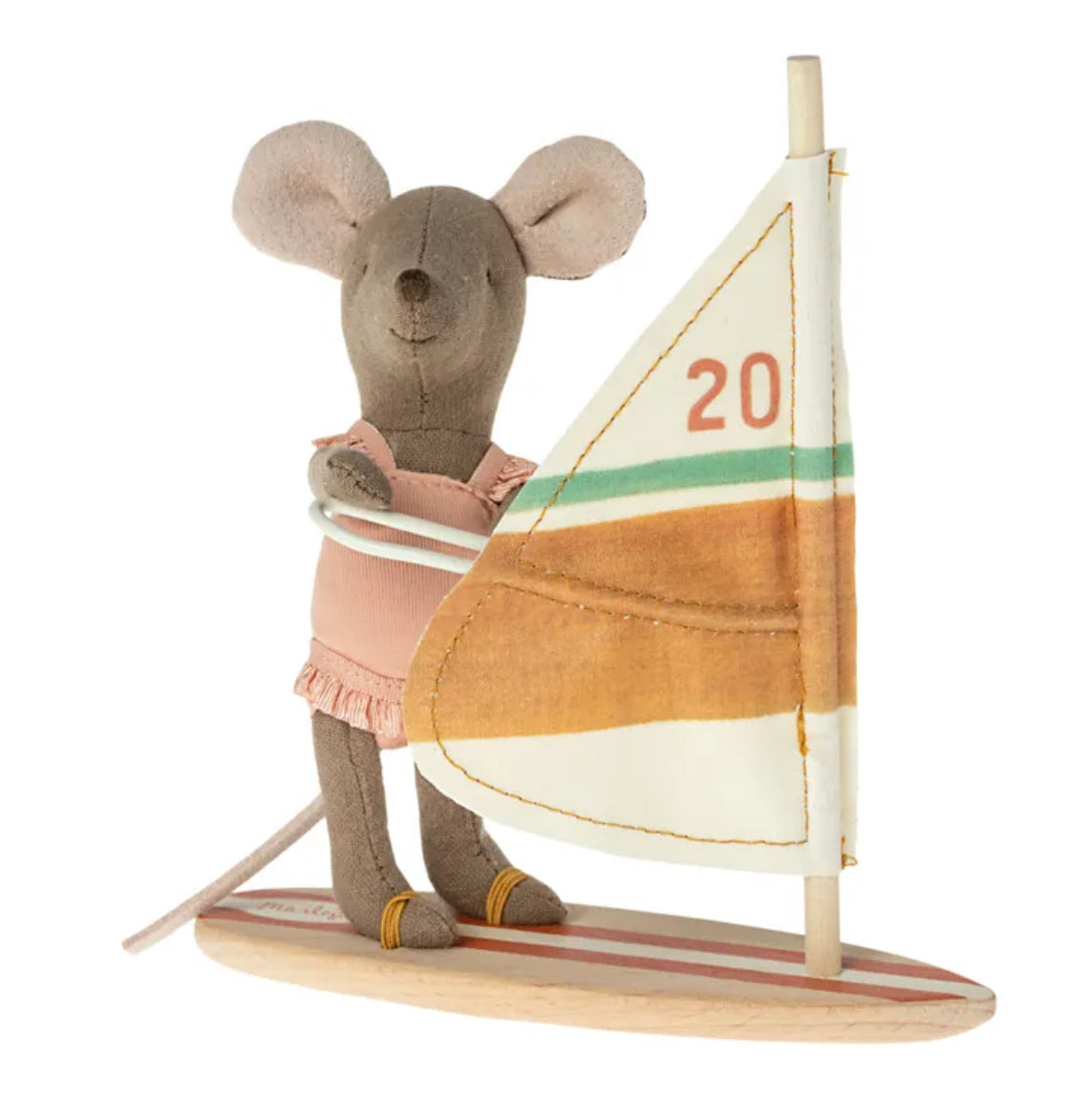 Souris petite soeur - Surfeur - Maileg