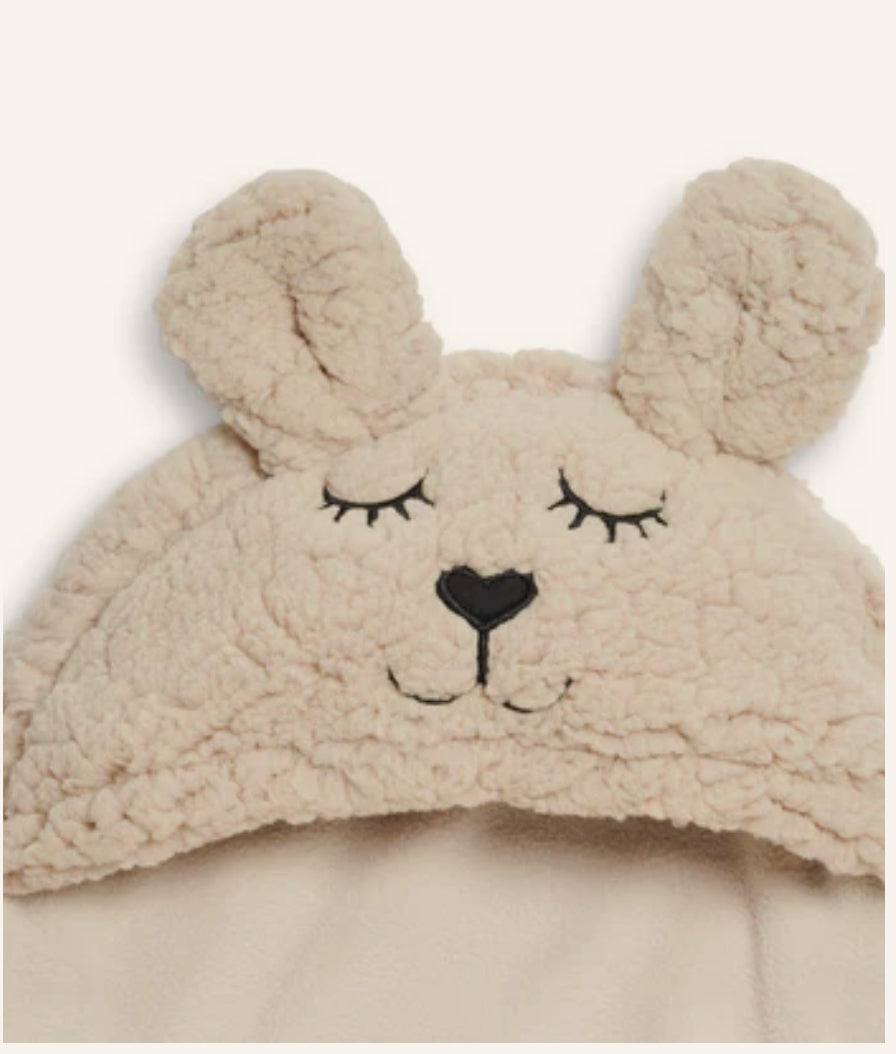 Couverture portefeuille Lapin - Nougat - Jollein