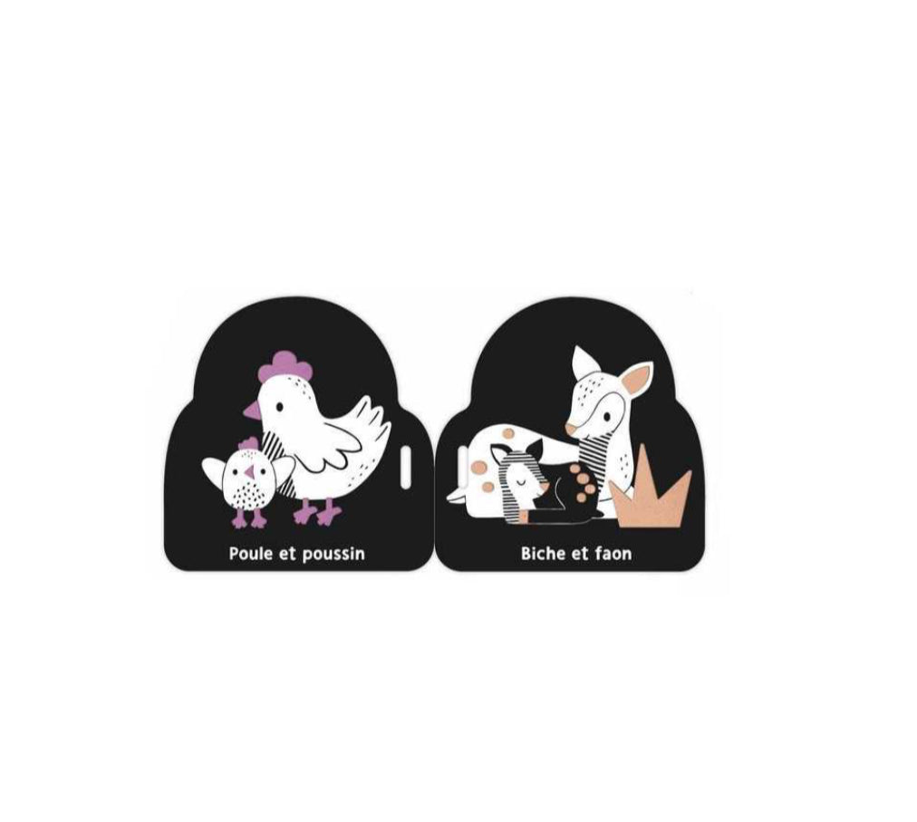 Mon premier livre poussette - Bébés animaux - Auzou