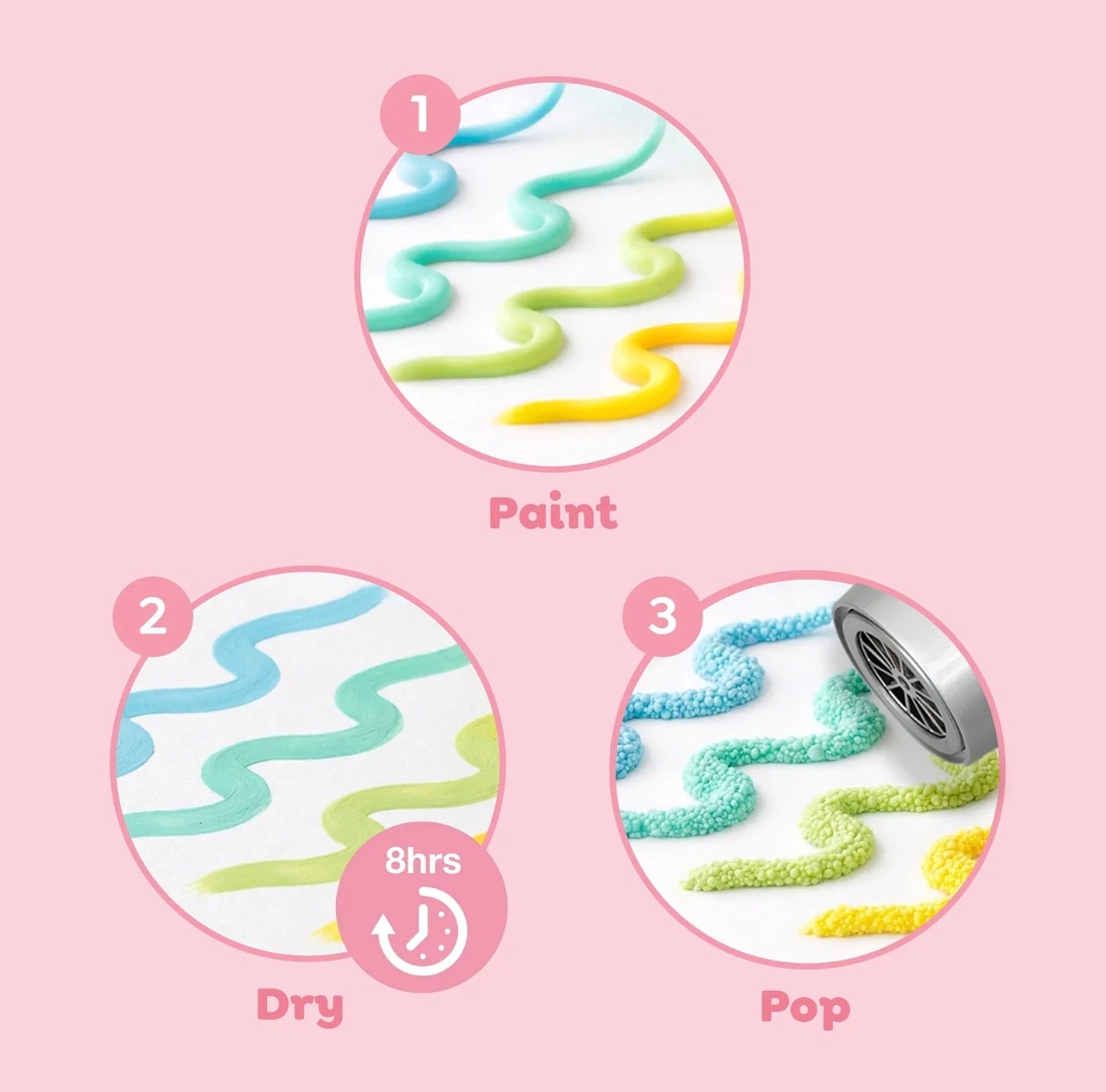 Feutres pop corn - Tiger Tribe