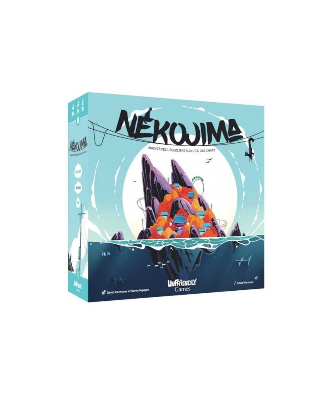 Jeu de société - Nekojima  - Unfriendly Games