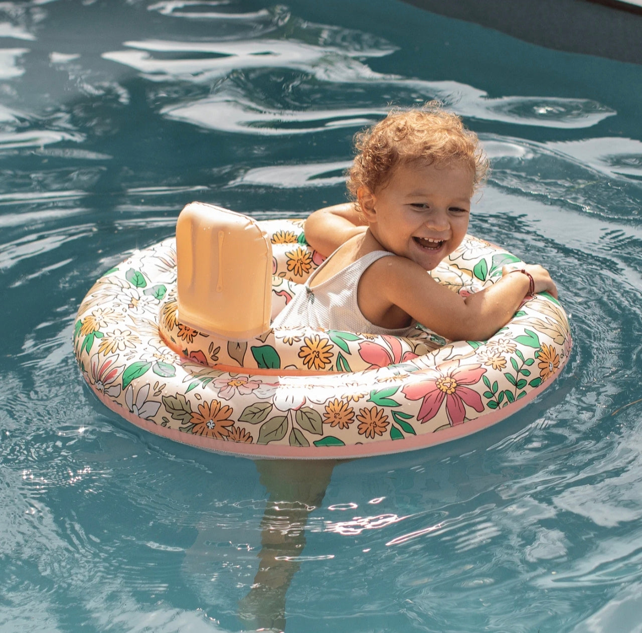 Bouée bébé - Fleurs - Swim Essential