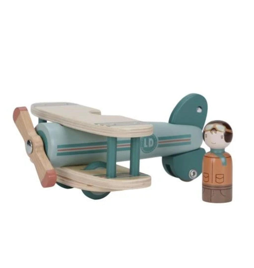 Avion avec figurine - Little Dutch