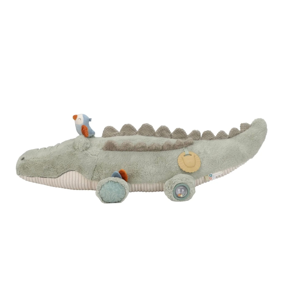 Peluche d'activités Crocodile  - Safari - Little Dutch