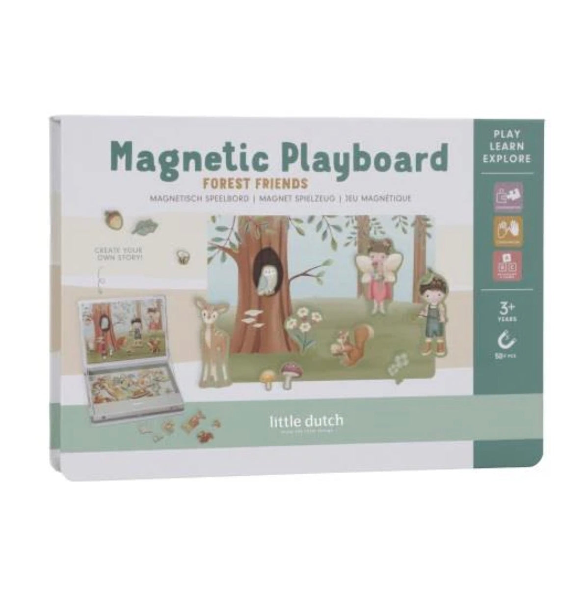 Puzzle magnétique - Forest Friends - Little Dutch