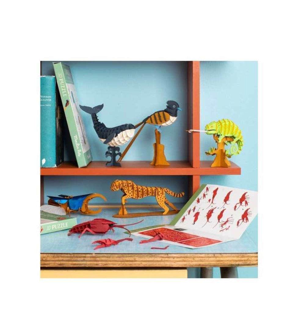 Puzzle 3D - Baleine - Moulin Roty