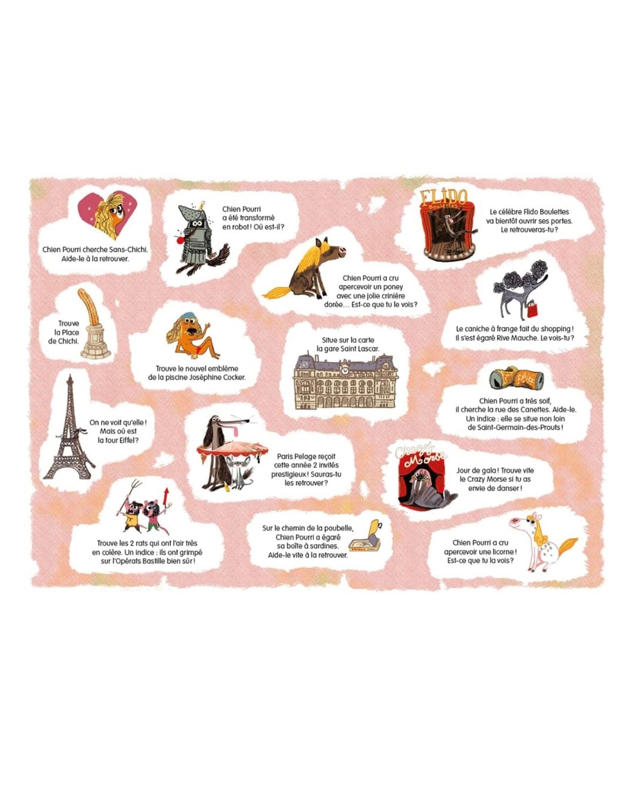 Puzzle 200 pièces - Le Paris des Parichiens -  L'école des loisirs