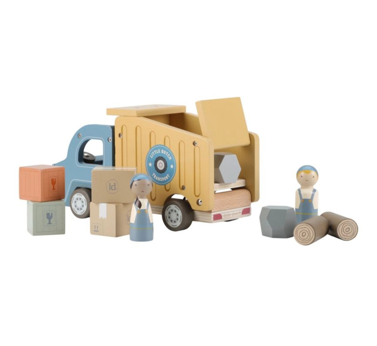 Camion benne en bois - Little Dutch