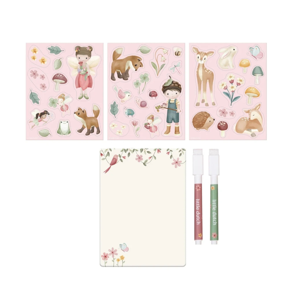 Livre de dessin magnétique Rosa - Fairy Garden