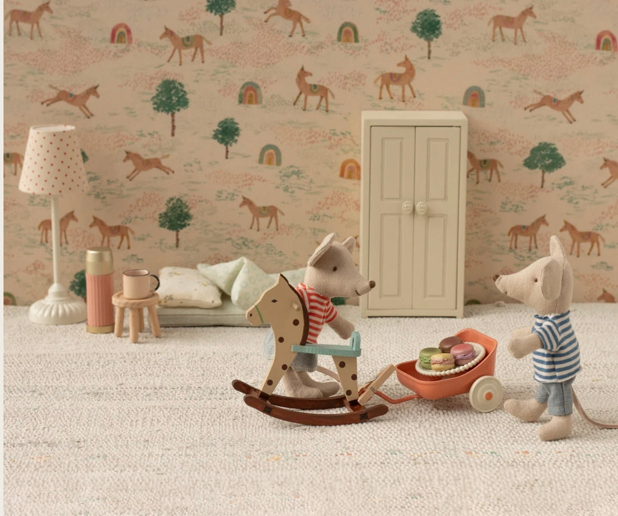 Lampadaire vintage - Sable - Maileg