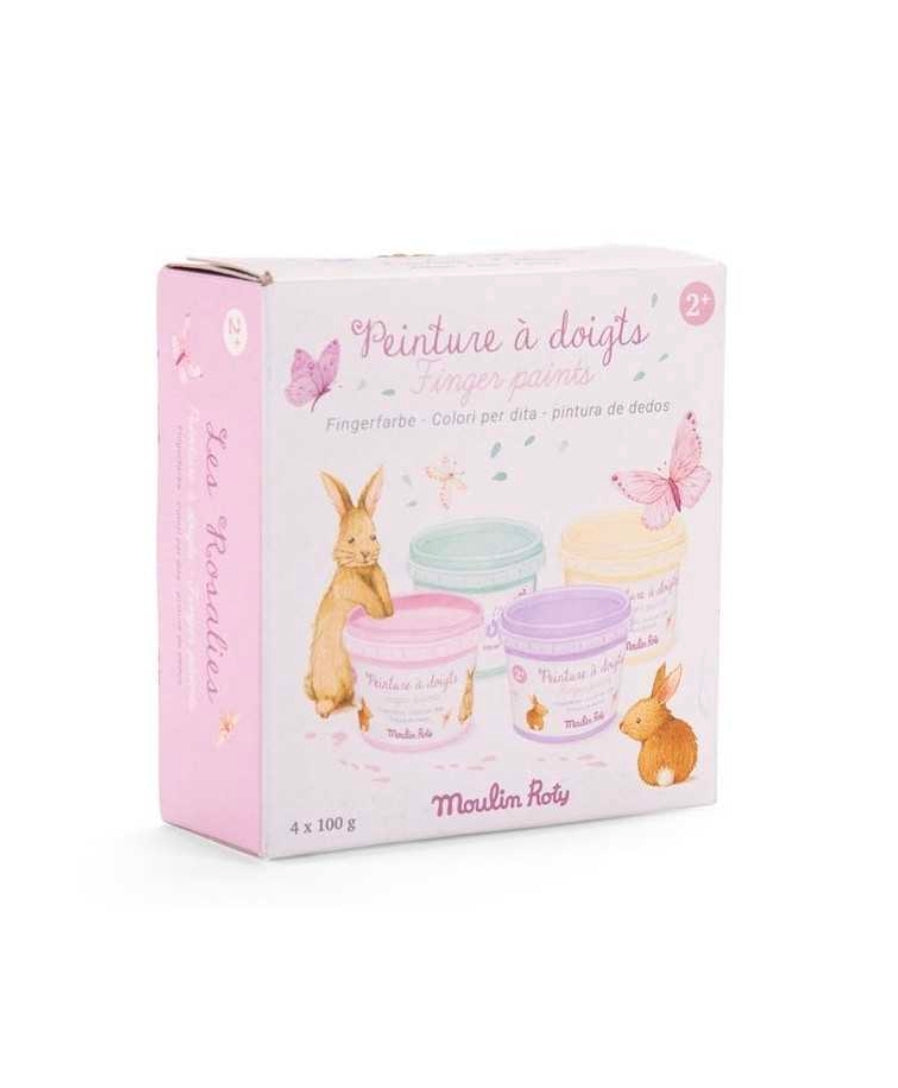 Peinture à doigts pastel - Les Rosalies - Moulin Roty