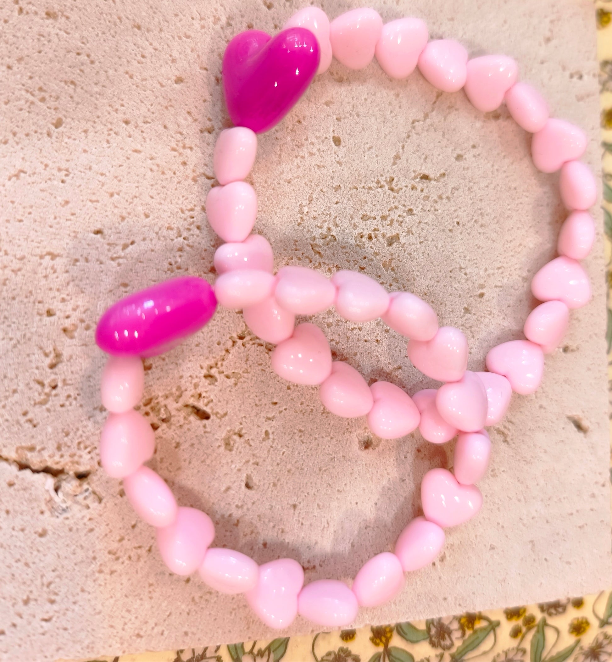 Bracelet adulte - Coeurs - Gaga