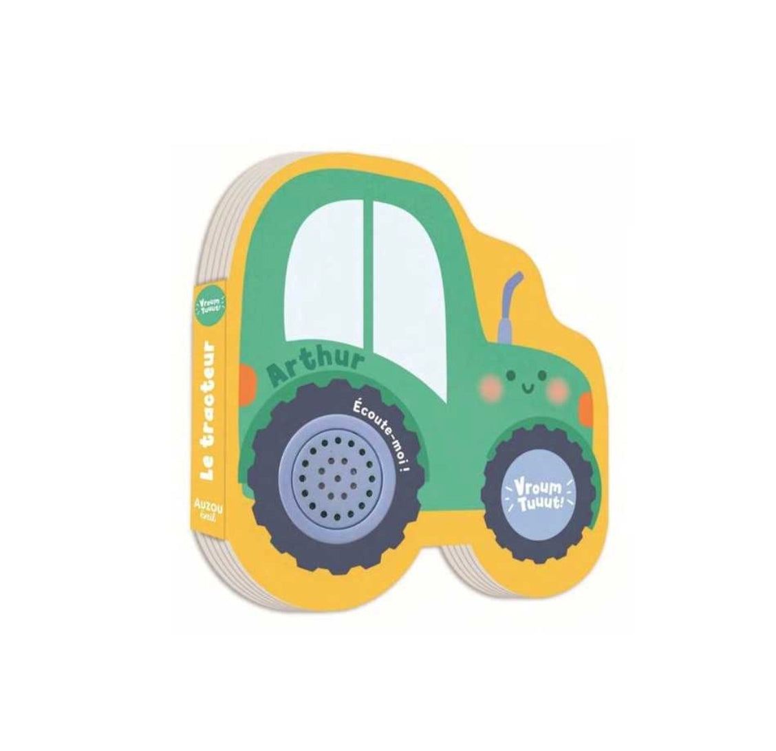 Livre Petits Véhicules sonores - Arthur le Tracteur - Auzou