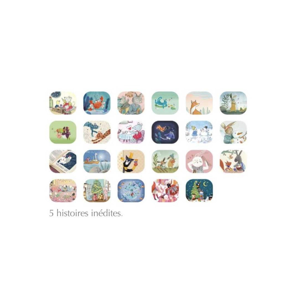 Calendrier de l'avent - La Grande Famille - Moulin Roty