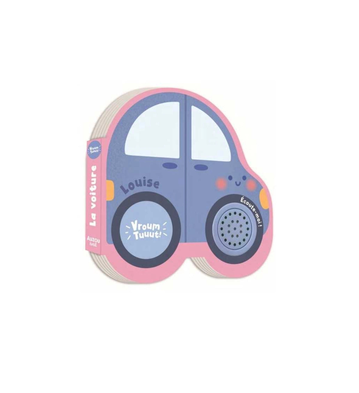 Livre Petits Véhicules sonores - Louise la Voiture - Auzou