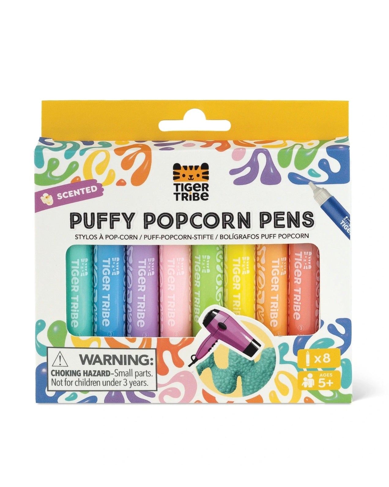 Feutres pop corn - Tiger Tribe