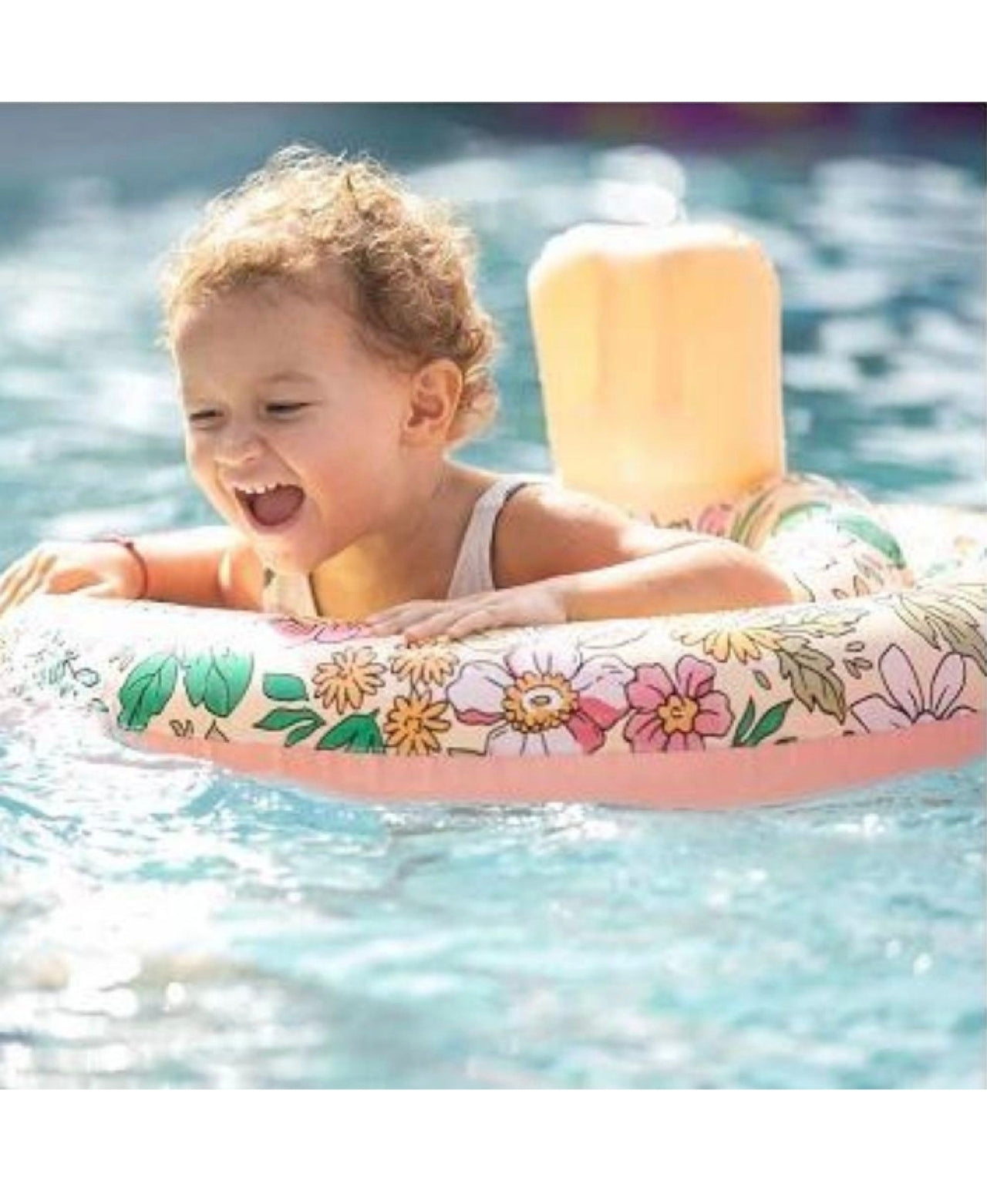 Bouée bébé - Fleurs - Swim Essential