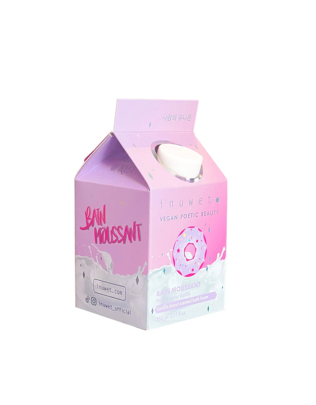 Bain moussant - Donuts Vanille - Inuwet