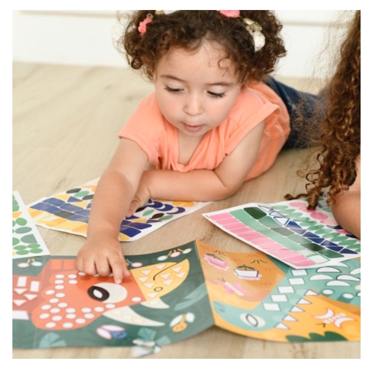 Poster panoramique et stickers - Dinosaures - Poppik