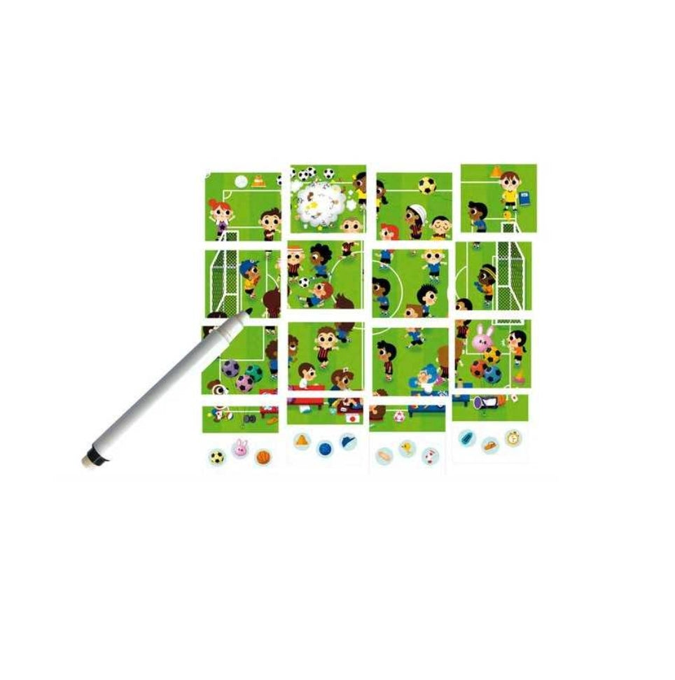 Pochette de jeux - Foot - Auzou